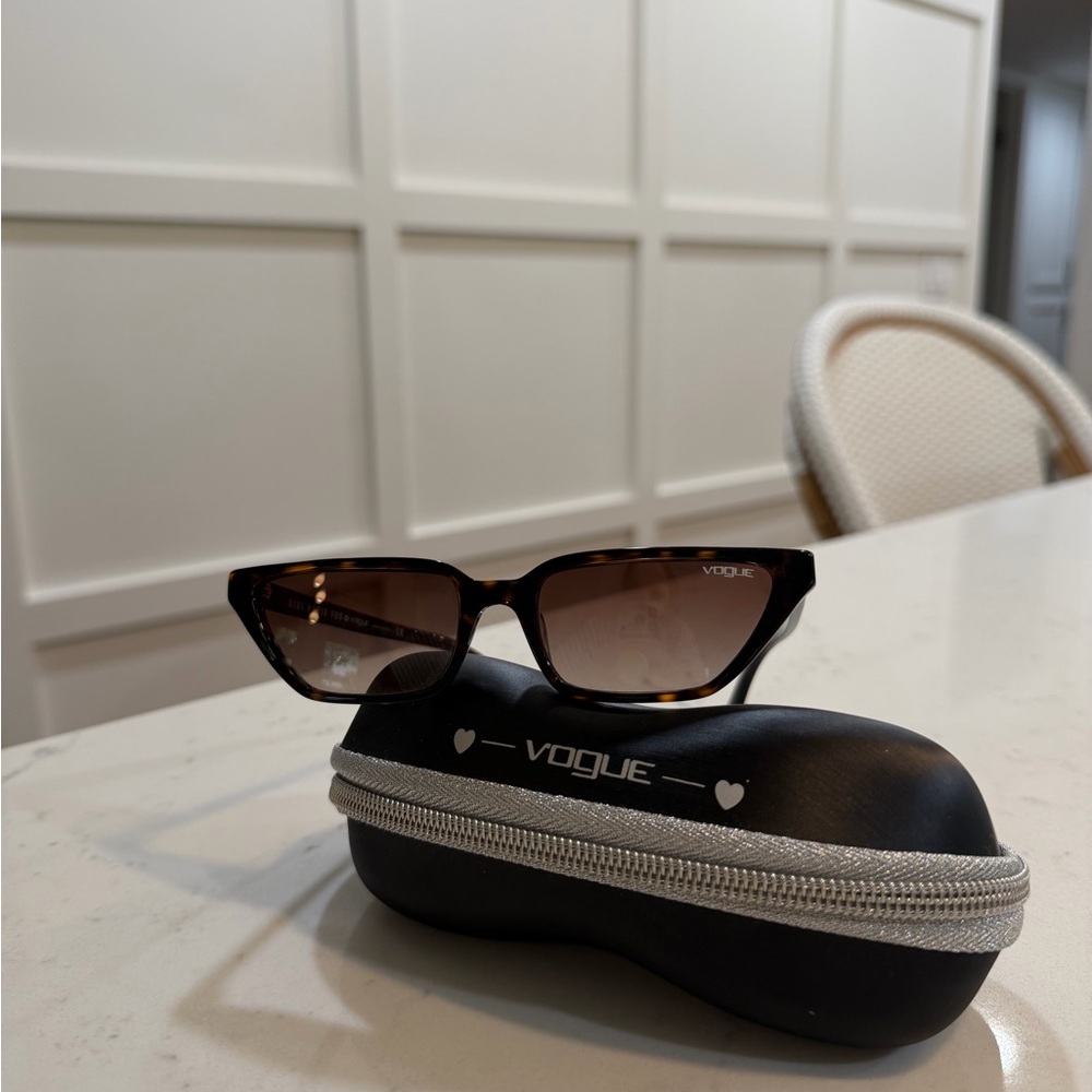 Vogue x Gigi Hadid Tortoiseshell sunglasses